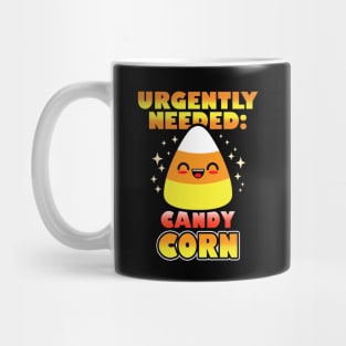 Funny Cute Kawaii Retro Vintage Candy Corn Cartoon Mug